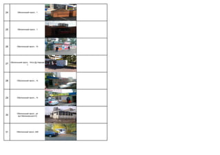 24 Оболонський просп., 1
25 Оболонський просп., 1
26 Оболонський просп., 10
27
Оболонський просп., 10/пл.Др.Народів
1
28 Оболонський просп., 14
29 Оболонський просп., 14
30
Оболонський просп., ріг
вул.Малиновського12
31 Оболонський просп.,34б
 