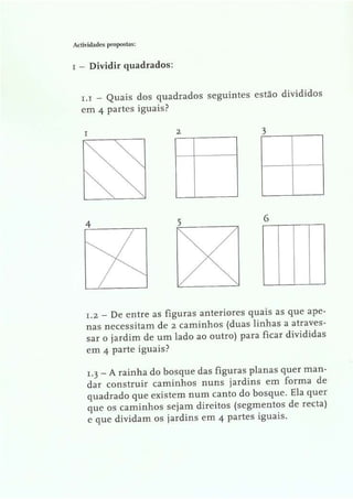 O bosque das figuras planas