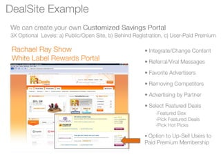 OneBigPlanet: Powering the Consumer Savings World