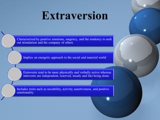 Extraversion
 
