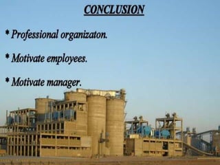Organizational Behaviour at Lucky Cement.