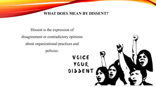 What does 2024 dissent mean