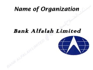 Name of OrganizationName of Organization
Bank Alfalah LimitedBank Alfalah Limited
 