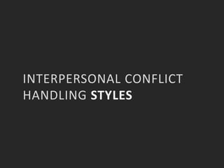 Can be distinguished from goal incompatibilityDifferentiationUnique experiences and separate companies influence in differentiation