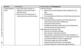 Variable Ratre Protocol Comprehensive Obstetrics & Gynaecology Protocols and Guidelines for ...