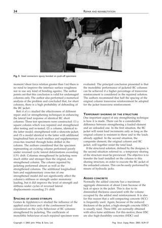 column jacketing | PDF