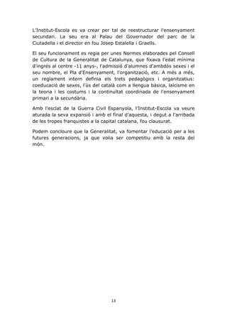 11. 7 La Generalitat Republicana i la tasca de govern, R. Ferré, I. Roure i N. Santmartí 