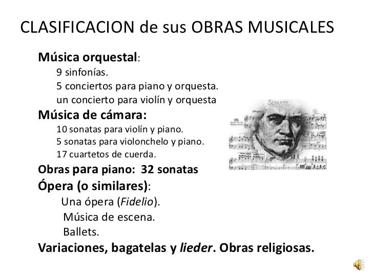 Las Obras Más Importantes De Beethoven