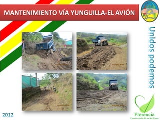 MANTENIMIENTO VÍA YUNGUILLA-EL AVIÓN
 