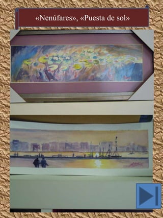 08/04/2015 6
«Nenúfares», «Puesta de sol»