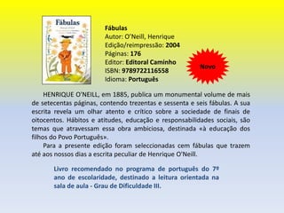 O Cavaleiro da DinamarcaAutor: Andresen, Sophia de Mello BreynerEdição/reimpressão: 2003Páginas:56Editor: FigueirinhasISBN: 9789726611967       Esta é uma história de um cavaleiro que um dia decidiu sair da sua casa na Dinamarca e ir em peregrinação até à Terra Santa, onde pretendia passar um Natal na gruta onde Cristo nasceu e onde rezaram os pastores, os Reis Magos e os Anjos. Despediu-se da mulher e dos filhos, dizendo-lhes que regressaria dali por dois anos. Partiu então numa Primavera…Livro recomendado no programa de português do 7º ano de escolaridade, destinado a leitura orientada na sala de aula - Grau de Dificuldade II.