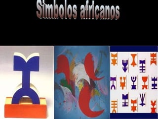 Simbolos africanos 