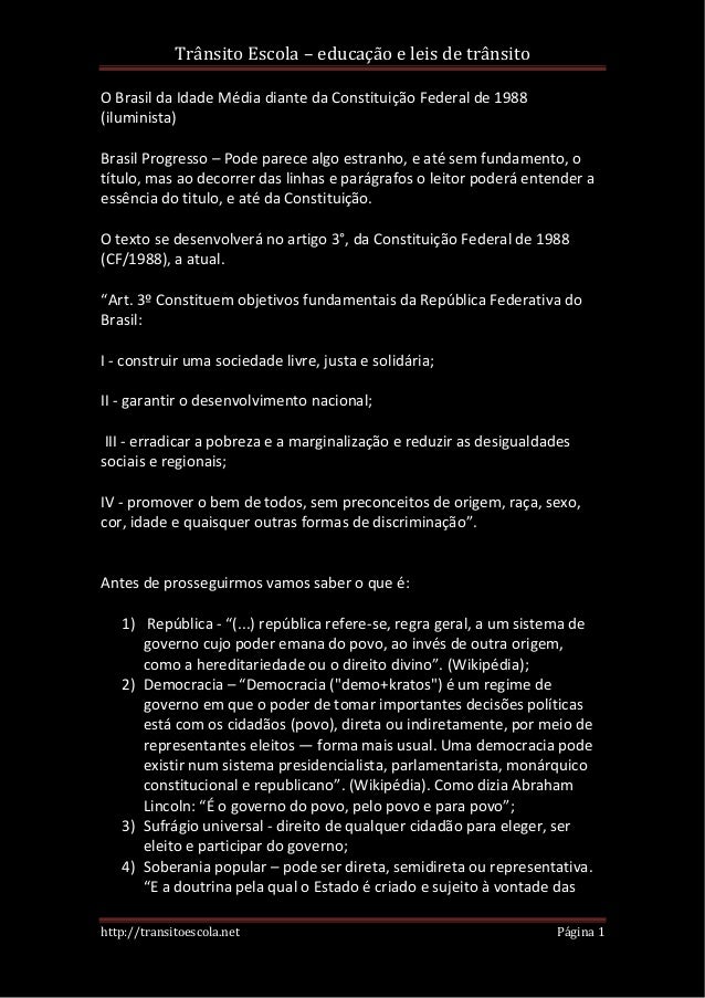 Artigo da constituicao brasileira de 1988