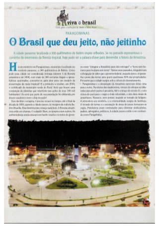 O Brasil que deu jeito, não jeitinho” - Heitor Reali e Silvia Reali