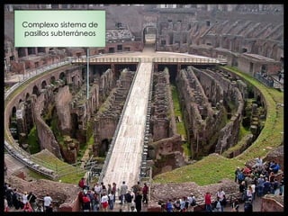 Complexo sistema de pasillos subterráneos 