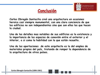 Carlos Obregón Santacilia (1896-1961)