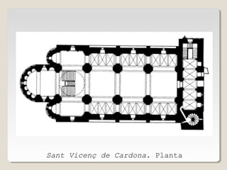 Sant Vicenç de Cardona. Planta

 