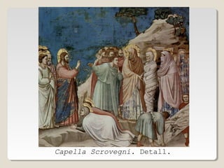 Capella Scrovegni. Detall.

 