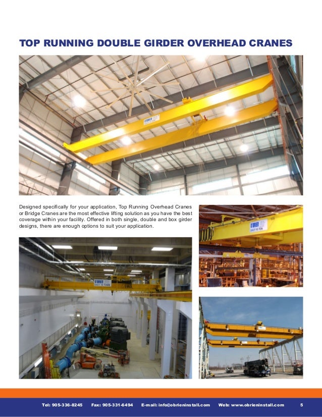 Overhead Cranes Jib Cranes Commercial Doors Loading Dock Equipmen