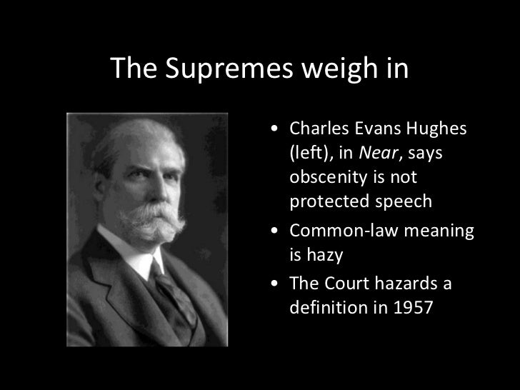 Obscenity and Free Speech