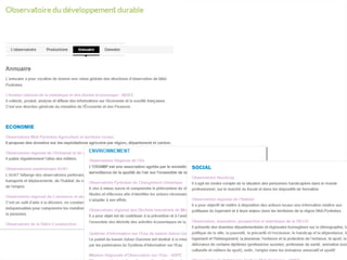 OBSERVATOIRE DU DÉVELOPPEMENT
DURABLEen Midi-Pyrénées
 