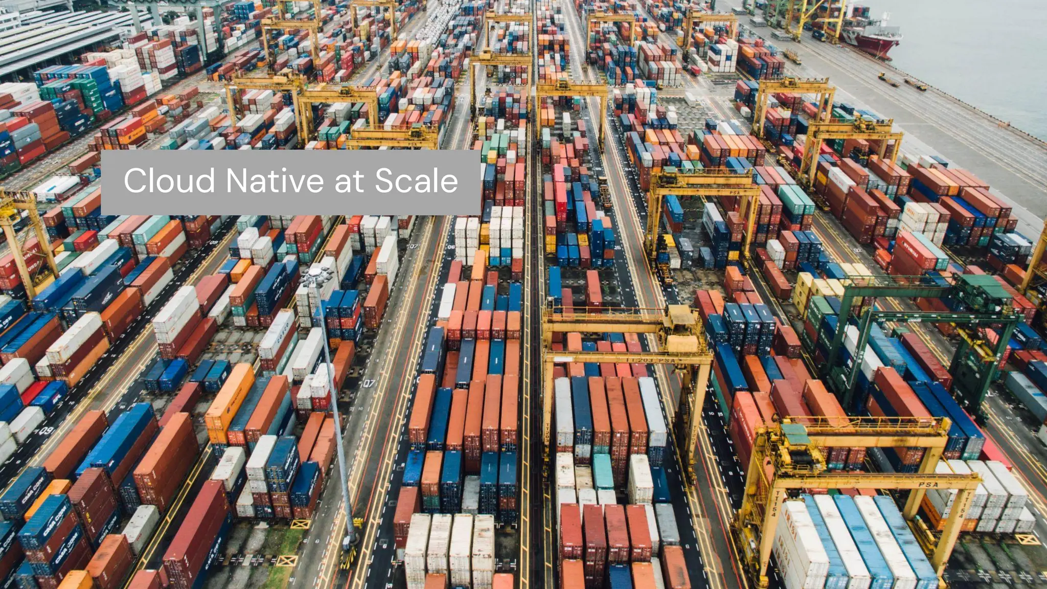 chronosphere.io
Cloud Native at Scale
 