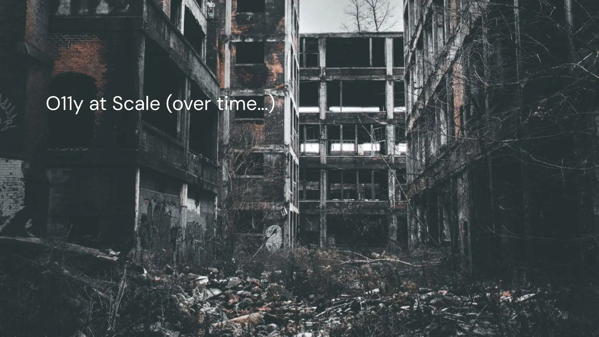 chronosphere.io
O11y at Scale (over time…)
 