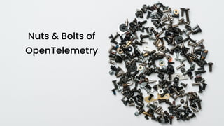 chronosphere.io
Nuts & Bolts of
OpenTelemetry
 