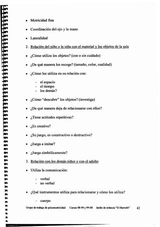 Observación niños con nee