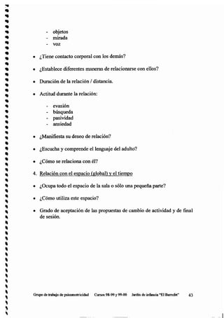 Observación niños con nee