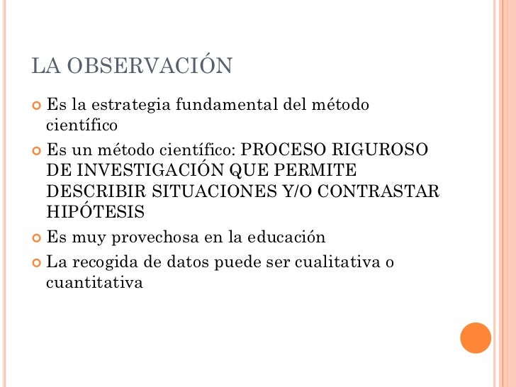 Observacion