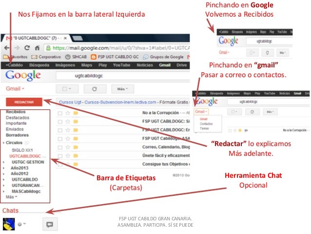 Como Fijar La Barra Lateral De Gmail