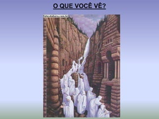 O QUE VOCÊ VÊ?
 