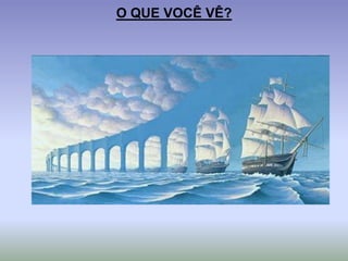 O QUE VOCÊ VÊ?
 