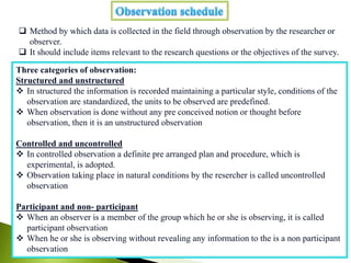 Observation: tool for data collection | PPTX | Cameras and Camcorders ...