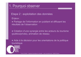 Observation Touristique