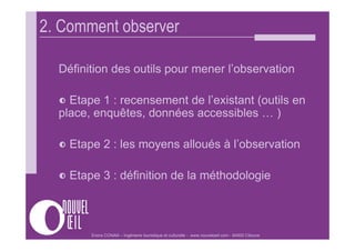 Observation Touristique