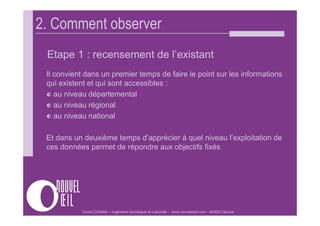 Observation Touristique