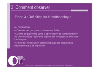 Observation Touristique