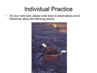 Observation Vs Inference | PPT
