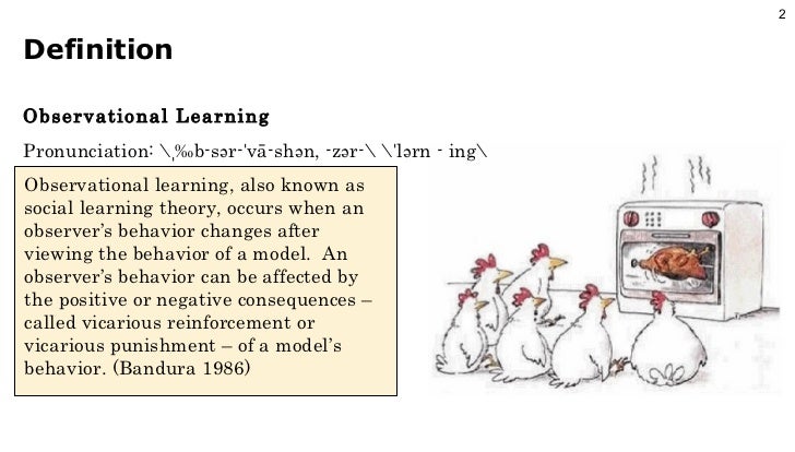 observational learning