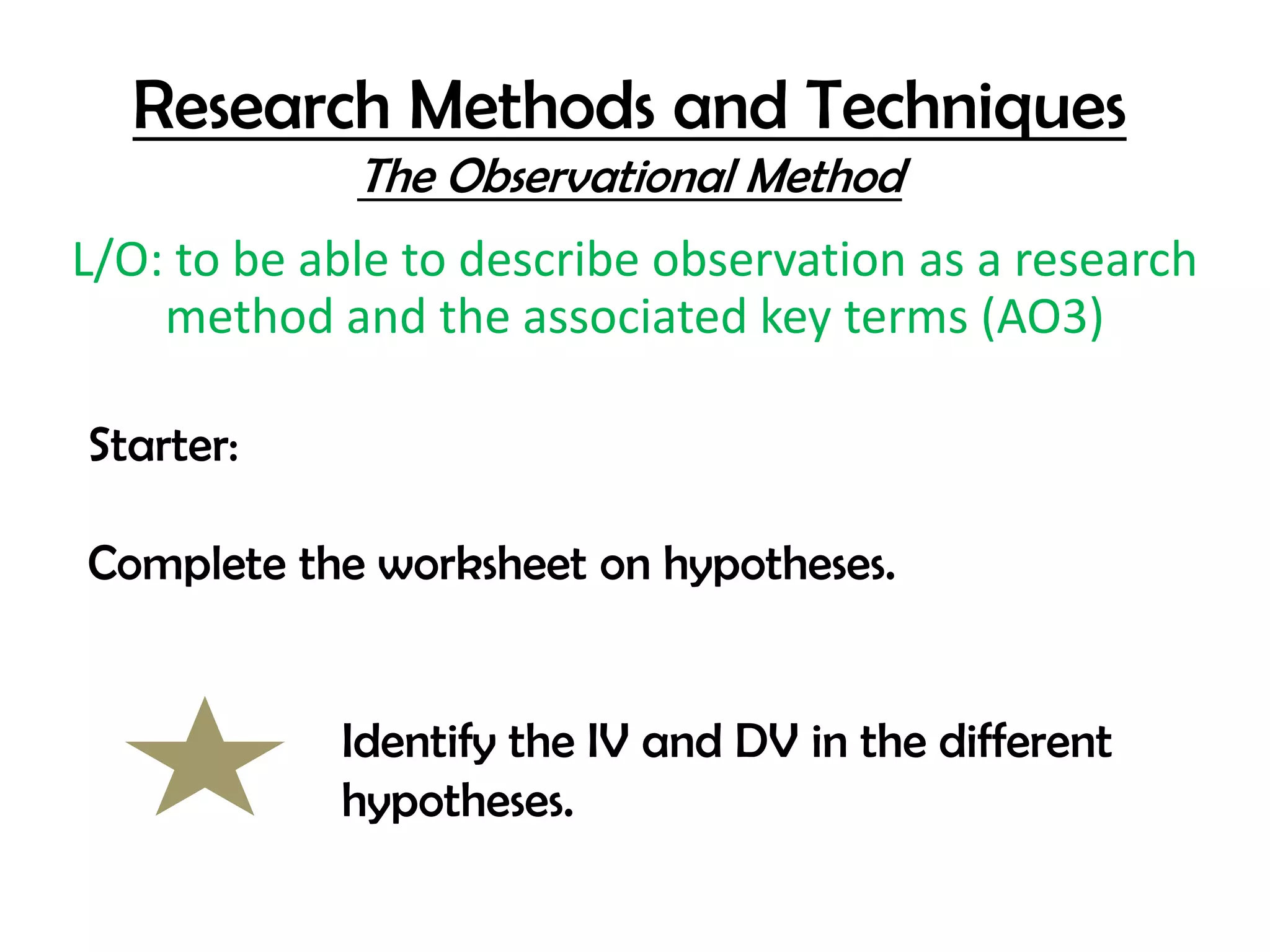 observational-method-ppt