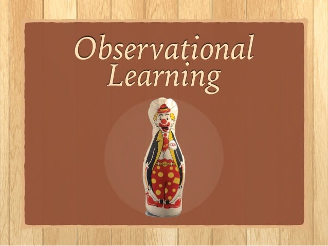 observational learning