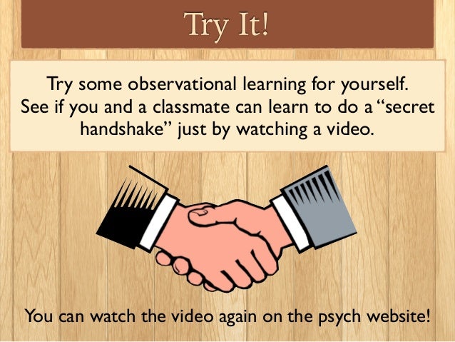 observational learning