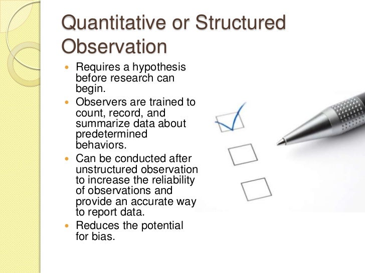 Observational Research Examples