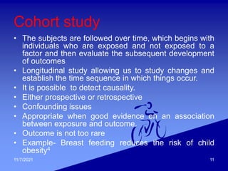 Observational study an overview | PPTX