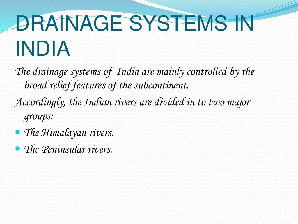 Drainage...class 9 cbse