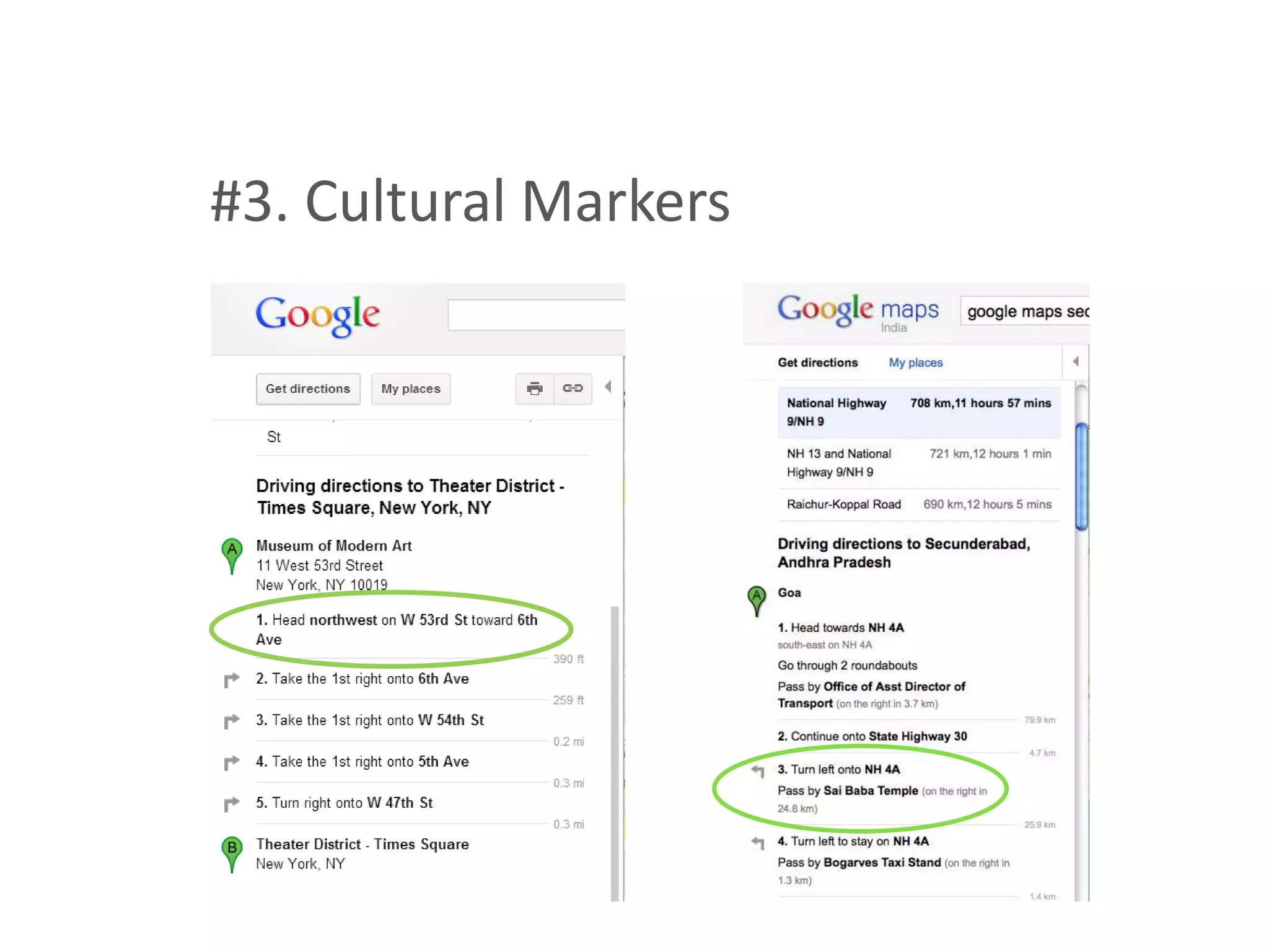 #3. Cultural Markers
 