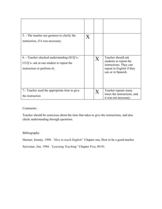 Observation instrument | DOC
