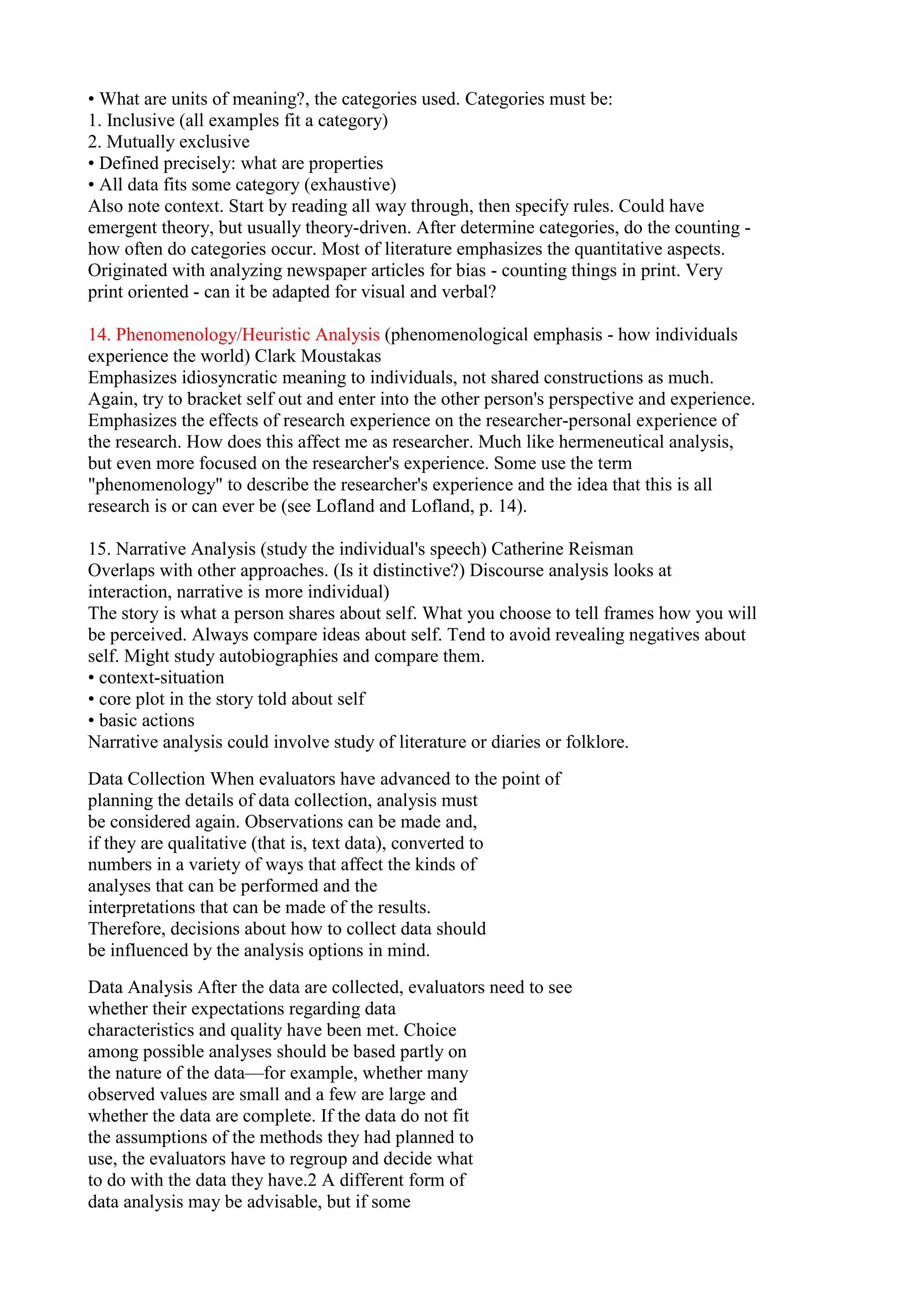 Observation Interview